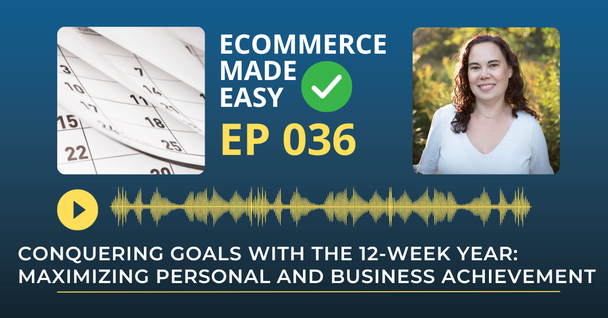 EP 036: Conquering Goals with the 12-Week Year: Maximizing Personal and Business Achievement